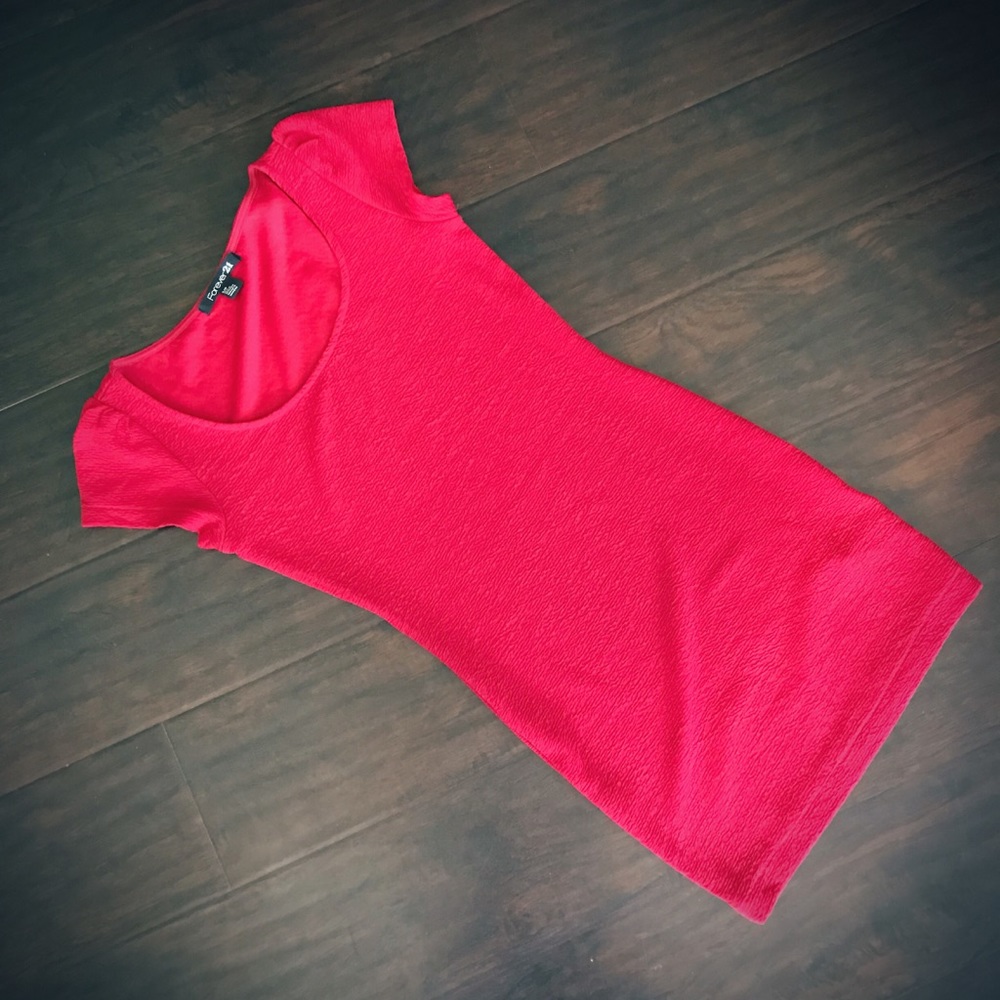 Red dress